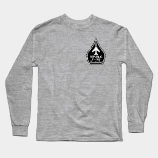 F-105 Arrowhead (Black) Long Sleeve T-Shirt